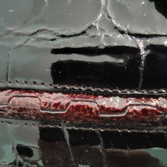 DIOR GAUCHO SHINY CROC EMBOSSED CLUTCH - Picture 3 of 9